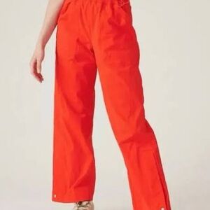 Athleta Trekkie Orange Women's Pants size 8 NWT